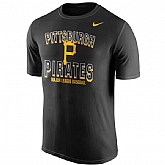 Pittsburgh Pirates Nike Cooperstown Collection Legend Team Issue Performance WEM T-Shirt - Black,baseball caps,new era cap wholesale,wholesale hats